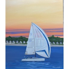 Sailing with father  on J-70 Nantucket memories 